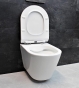 Унітаз підвісний Dusel AREZ DWHT10210230R із сидінням Slim Soft-Close (DUS802301) - 13