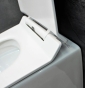 Унітаз підвісний Dusel AREZ DWHT10210230R із сидінням Slim Soft-Close (DUS802301) - 9