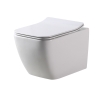 Унітаз підвісний Dusel CUBIS DWHT10201030R із сидінням Slim Soft-Close (DUS810301) - 1