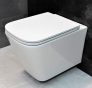 Унітаз підвісний Dusel IVIA DWHT10210330R із сидінням Slim Soft-Close (DUS803301) - 1