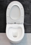 Унітаз підвісний Dusel SENTIA DWHT10201630R із сидінням Slim Soft-Close (DUS816301) - 7