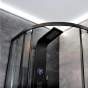 Душова кабіна Dusel EF-182B Black Matt 90x90x190 (DUS518291) - 6