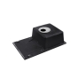 Гранитная мойка Kroner KRP Komposit GRB-7850 графит (CV031064) - 6