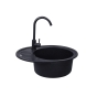 Гранитная мойка Kroner KRP Komposit SCH-6250 (CV027413) - 2