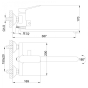 Смеситель для ванны Frap F2262 - 2