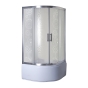 Душова кабіна Sansa SH-90/45, 90*90*(45) 210, рама brushed, скло матове-sharm (386-SH-90/45 new) - 1
