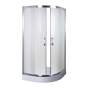 Душевая кабина Sansa SH-90/15, 90*90*(12) 210, рама brushed, стекло матовое-мозаик (346-SH-90/15 new) - 1