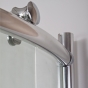 Душова кабіна Rhein RH215R 90*90*(15) 212 рама хром, скло прозоре (226-RH215R) - 6