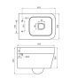 Унітаз підвісний Devit Optima 3120130 з кришкою Soft-Close (358475) - 2