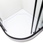 Душевая кабина MIRA black 90x90x205 мелкий поддон - 4