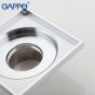 Душовий трап латунний GAPPO G81051 хром - 3