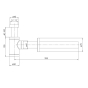 Сифон для умивальника Imprese Brenta ZMK091908600 (граф.хром) - 2