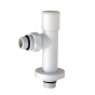 Кран вентильний Solomone Lux кутовий з американкою 1/2" 7777 (2шт.) 9694900304194913 - 3