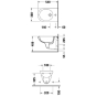 Биде подвесное Duravit Happy D 360х540мм 0256150000 - 2