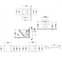 Унитаз подвесной с крышкой Duravit DuraStyle Rimless®370х540 мм 45510900A1 - 2