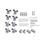 Душова кабіна Lidz Wawel SC90x90 LWASC9090SATLOWFR2SET - 7