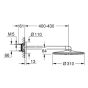 Верхний душ Grohe Rainshower SmartActive 26475AL0 - 2