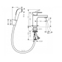 Змішувач для умивальника Hansgrohe Vernis Shape 71216000 - 2
