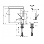 Смеситель для умывальника Hansgrohe Finoris 76060000 - 2