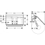 Держатель для туалетной бумаги Hansgrohe Addstoris 41753140 - 2