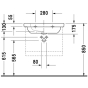 Умывальник Duravit D-Code 03426500002 - 3