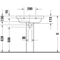 Умывальник Duravit D-Code 03426500002 - 4
