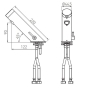 Смеситель для умывальника сенсорный Ferro Mistral Sensor BBB111 - 2