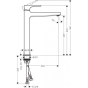 Смеситель для умывальника Hansgrohe Metropol 32512700 - 2