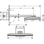 Верхний душ Hansgrohe Rainmaker Select 24005400 - 2