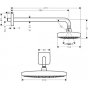 Верхний душ Hansgrohe Raindance Select E 27385400 - 2