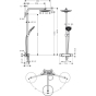 Душова система Hansgrohe Croma Raindance Select E 27129000 - 2