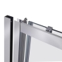 Душові двері Qtap Aurus 120-130x200 см TAUCRM201213C6 - 3