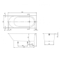 Ванна кварилова Villeroy & Boch Oberon UBQ181OBR2DV-01 - 2