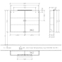 Дзеркальна шафа Villeroy & Boch My View A4401000 - 2