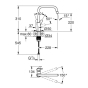 Змішувач для кухні Grohe Eurosmart 30567000 - 2