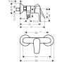 Смеситель для душа Hansgrohe Talis E 71760700 - 2