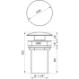 Донний клапан Globus Lux HG15-03B 8694900302529 - 2