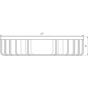 Полка для ванной Globus Lux BS 8499 9694900304195795 - 2