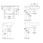 Умивальник Villeroy&Boch O.Novo 60x49см 516060R1 - 2