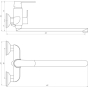 Смеситель для ванны Globus Lux Laguna GLA-0208-10-BB 9694900304196409 - 000021857 - 2