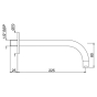 Верхний душ Jaquar Maze OHS-CHR-1613 - 2