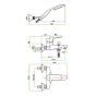 Смеситель для ванны Santan Kevon 81CR8150 74201001 - 2