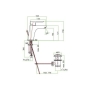Смеситель для умывальника Santan Kevon Chic 81WX8123 742011039 - 2