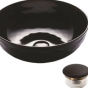 Умивальник Kraus Viva KCV-200GBL - 1