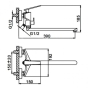 Смеситель для ванны Frap F2258(H58) - 2