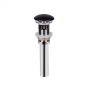 Донний клапан Qtap PU03O MATT BLACK QT066PU03OMB - 1