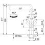 Смеситель для кухни Franke Mythos Swivel 115.0547.852 - 5