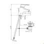 Смеситель для умывальника Vidima Seva Light B8945AA - 2