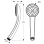 Душова лійка Ideal Standard IdealRain B9400AA - 2