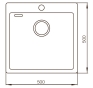 Мийка MIXXUS MX5050-200x1.0-SATIN MX0580 - 6